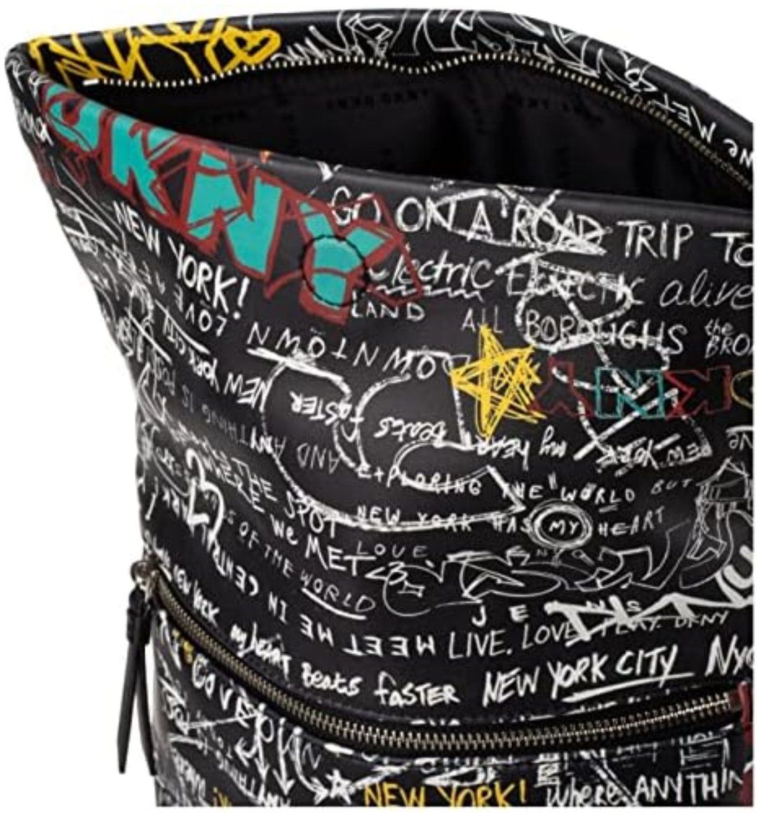 DKNY Rucksäcke: DKNY Graffiti Rucksack schwarz neuwertig – Neu (gemäss Beschreibung) aus Erlinsbach SO von ULIKH 3