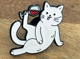 Pin Katze Wein