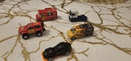 Spielzeugautos Set 5 Stück verschiedene Modelle gebraucht