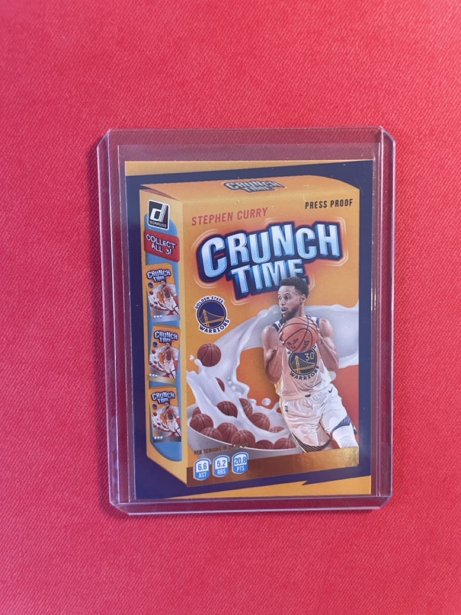 Nba Sammelbilder & Trading cards: Stephen Curry Crunch Time Card Press Proof – Neu (gemäss Beschreibung) aus Wädenswil von Gmenswisscard