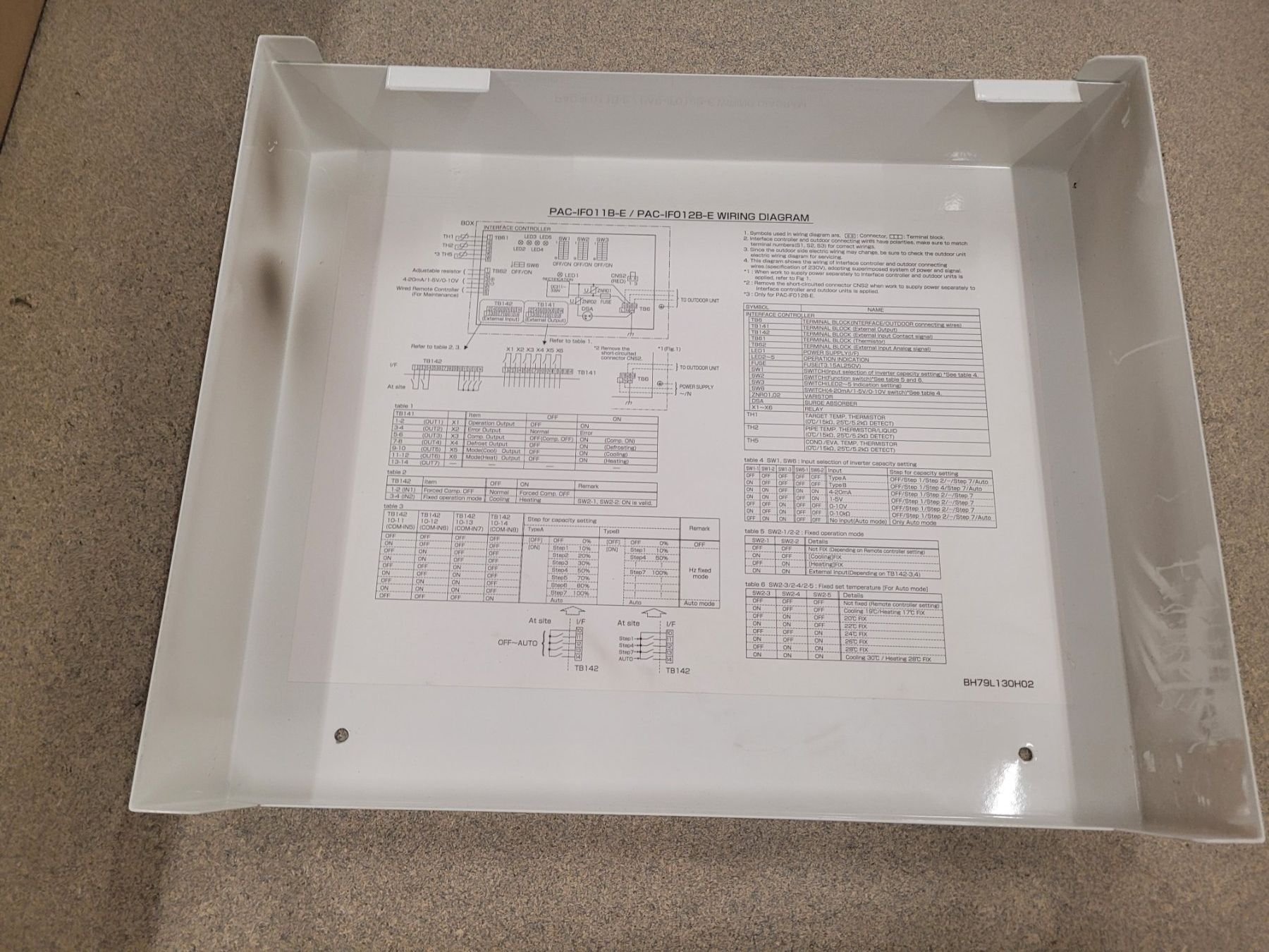 Mitsubishi Componenti elettronici: Mitsubishi Electric PAC-IF012B-E Interface Box – Usato da Vitznau venduto da Night-Fire 2