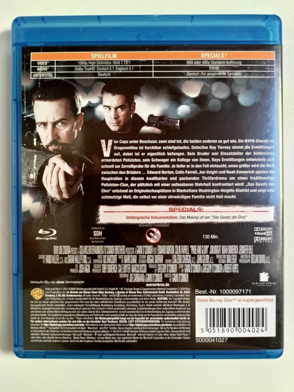 Tous les DVDs: Das Gesetz der Ehre – D'occasion à Liestal par Kratzilla 2