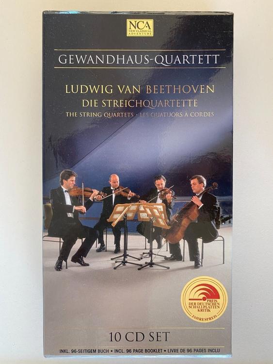 Gewandhaus-Quartett BEETHOVEN 10 CD-Set | Kaufen auf Ricardo