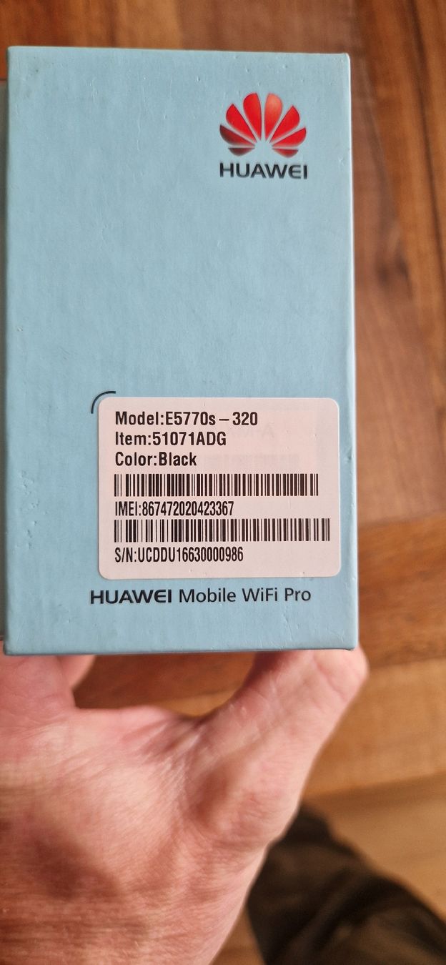 Huawei Modems & Router: HUAWEI Mobile WiFi Pro E5770s-320 schwarz 5200mAh – Gebraucht aus Bern von kaylo007 1