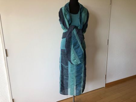 STILLS Abendkleid Türkis/blau Gr. 40/42 Top Zustand!
