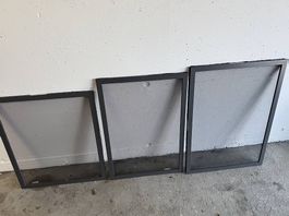 Vendo Zanzariere in Alu con supporti magnetici