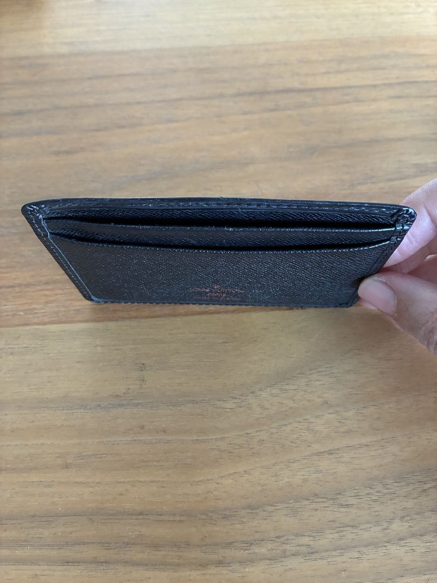 Louis Vuitton Brieftaschen: Porte-cartes noir Louis Vuitton – Gebraucht aus Lausanne von Gabrie 2