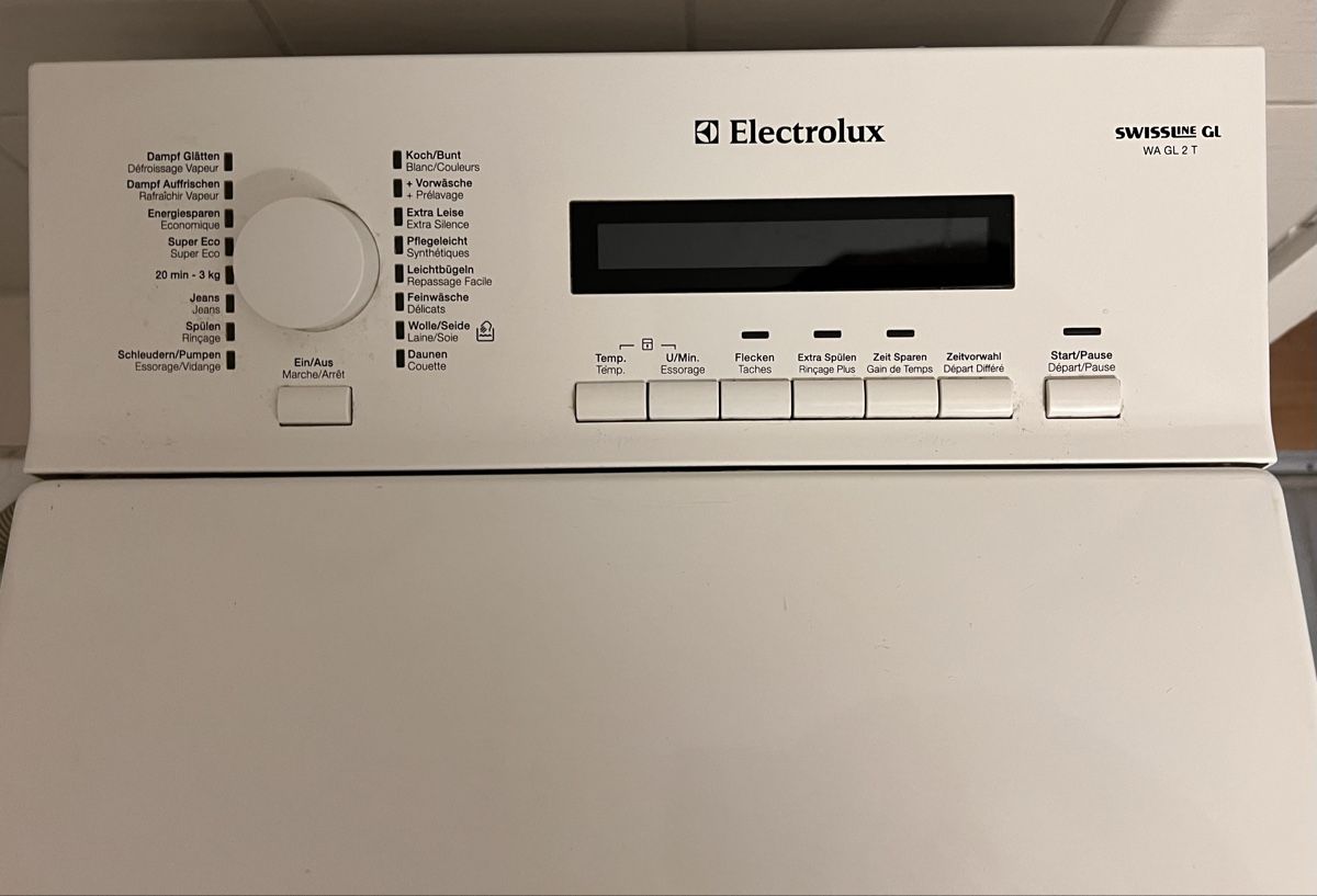 Electrolux Waschmaschinen: Waschmaschine Electrolux Toplader – Gebraucht aus Zollikofen von FFD. 1