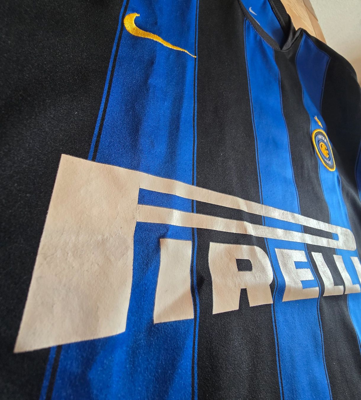 Nike Leibchen & Hosen: Inter Mailand | Van der Meyde | 2003/04 | Heimtrikot | gut – Gebraucht aus Zollbrück von MiKron 6