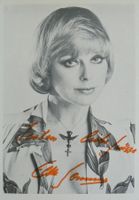 Elke Sommer (1940) Schauspielerin - Autogramm