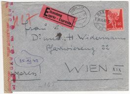 Historische Bilder EF auf Zensur-Express von BASEL nach WIEN