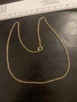 Collier doré vintage 42 cm unisexes 