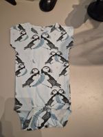 Tolles Body iglo+indi Pinguine Grösse 56/62 .Organic Cotton.