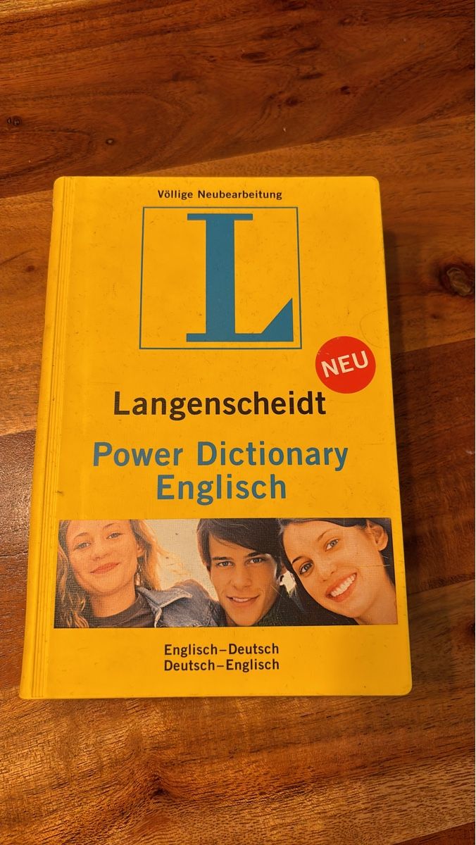 Libri: Langenscheidt Power Dictionary Englisch – Usato da Oberweningen venduto da Zabrina