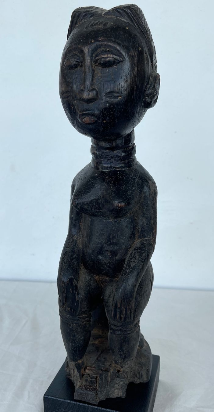 Skulpturen & Statuen: antike Baule Figur Elfenbeinküste Höhe 31 cm – Gebraucht aus Rüthi (Rheintal) von  8