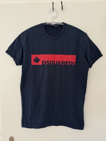 Dsquared2 T-Shirt dunkelblau Grösse M Oryginal