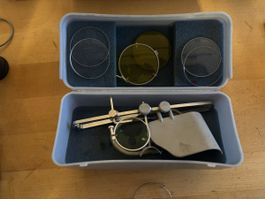 Schiessbrille Set mit Zubehör