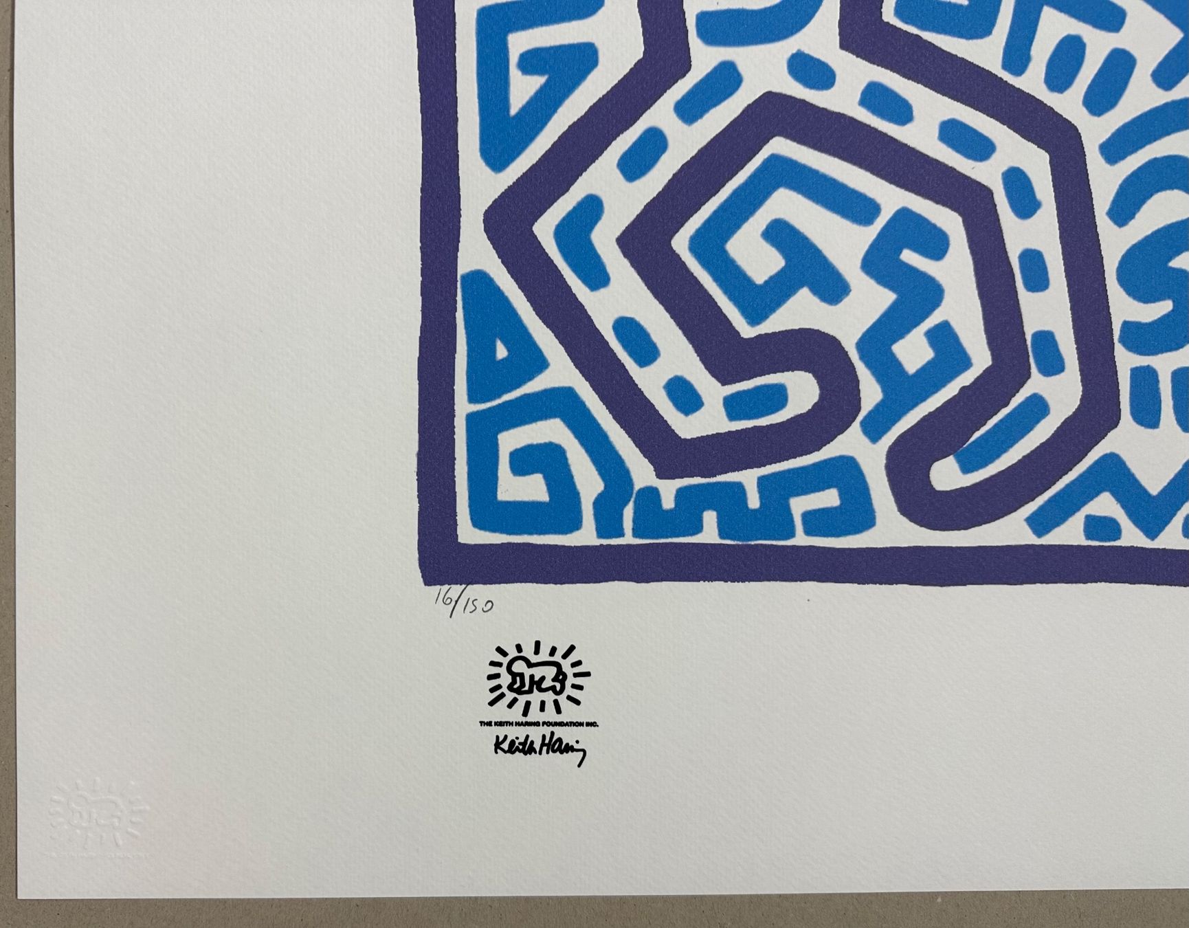 Dipinti: Keith Haring: Untitled, POP Art 16/150 – Nuovo (secondo la descrizione) da Meilen venduto da Smgdesign 1