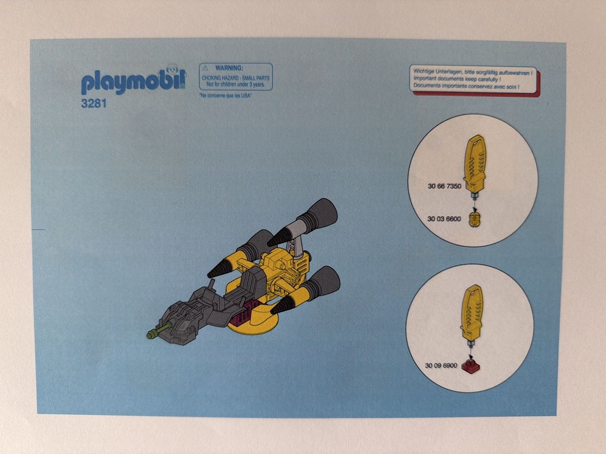 Playmobil Spielzeuge: Playmobil Alien Glider – Gebraucht aus Schaffhausen von Bootes 3