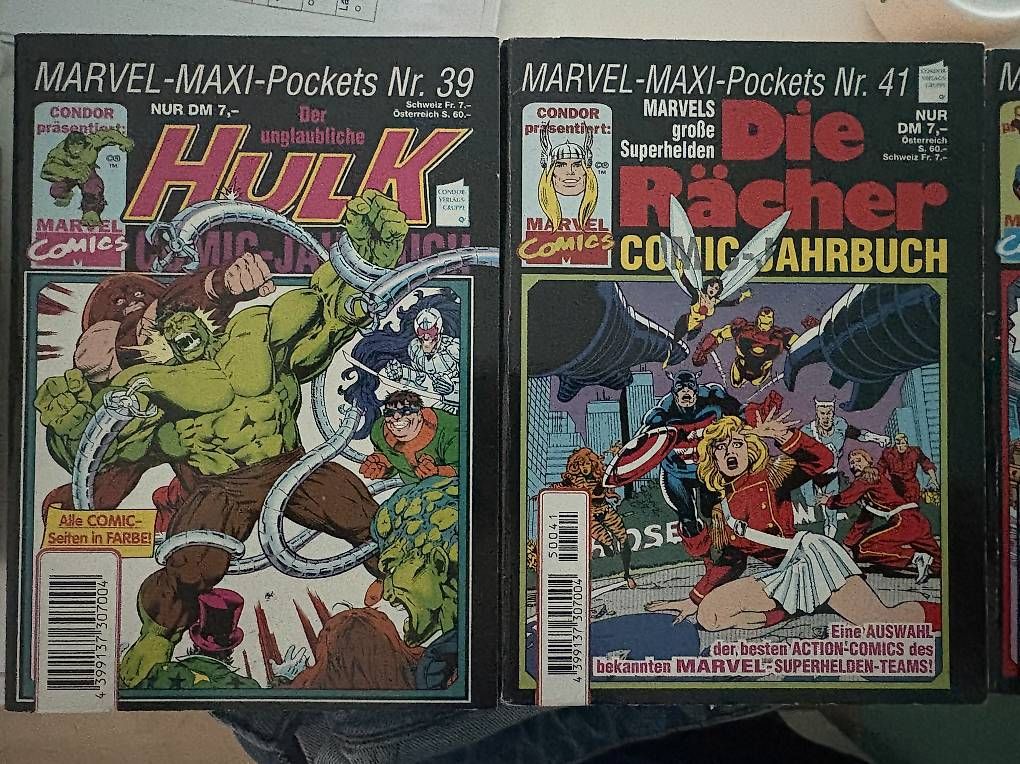 BD: Marvel Condor Comics Spiderman Avengers – D'occasion à Schleinikon par kar_8ww7