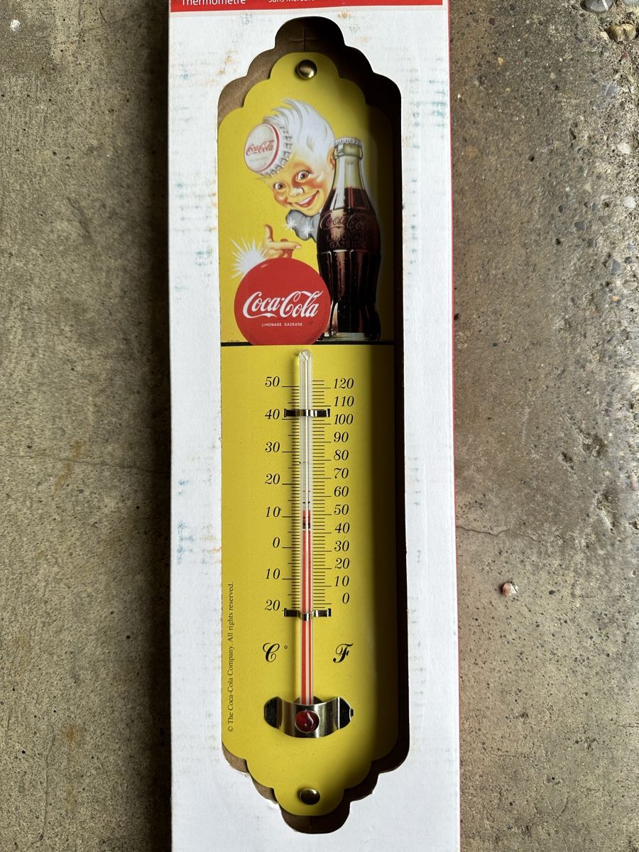 Altro per la casa: Coca Cola classic werbung reklame Thermometer – Nuovo (secondo la descrizione) da Reinach AG venduto da rares75