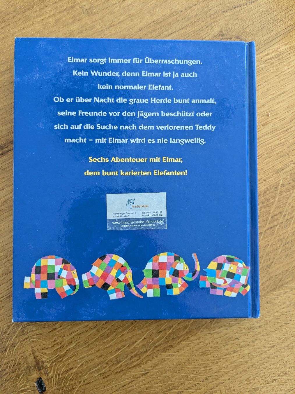 Bücher: Das grosse Elmar-Buch von David McKee  – Gebraucht aus Wohlen AG von merkur0300 1