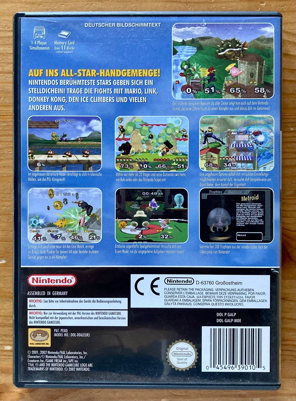 Nintendo Spiele: Super Smash Bros.: Melee - Nintendo GameCube – Gebraucht aus Zürich von Djmotionch 3