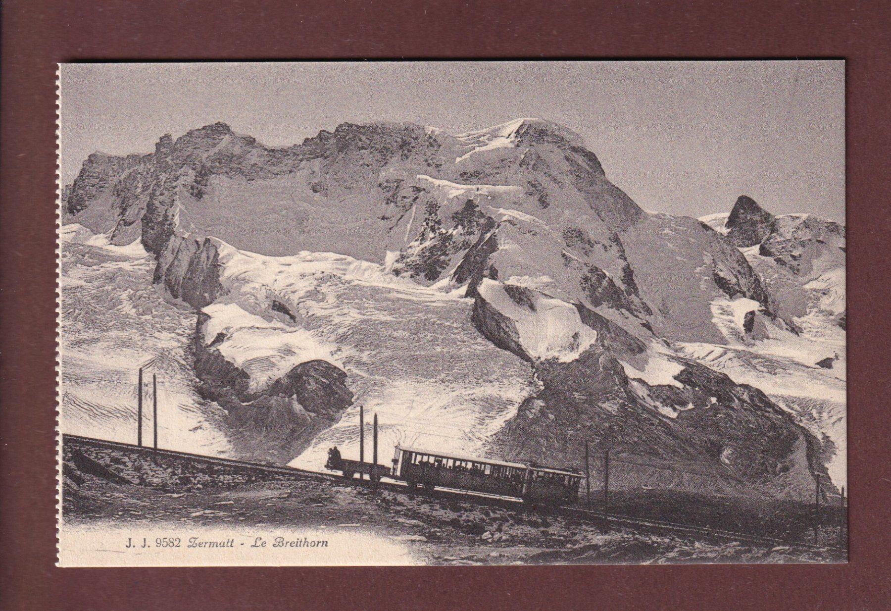 Cartes postales: GORNERGRAT-BAHN - Breithorn – D'occasion à Pully par nicecards-shop