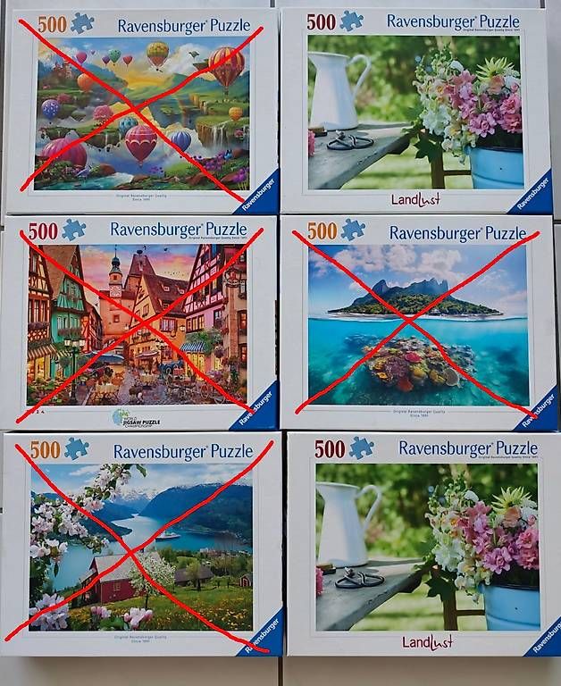 Puzzle: Puzzlesammlung - Alle oder Einzeln – Usato da Luzern venduto da Michel811 1