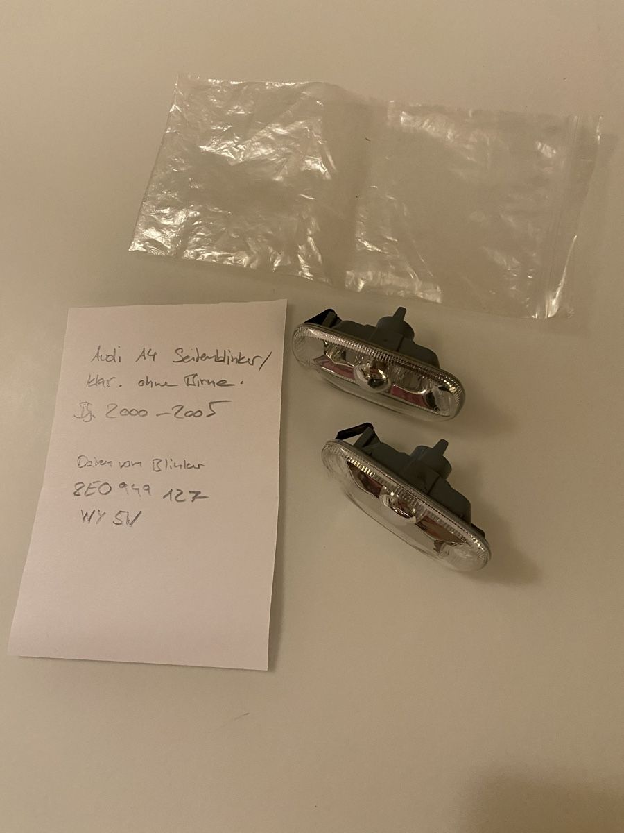 Audi Alle Autoersatzteile: Audi A4 Seitenblinker Klarglas Bj 2000-2005 – Neu (gemäss Beschreibung) aus Hochdorf von Katja014