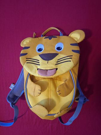 Affenstark Kinderrucksack Tiger gelb guter Zustand
