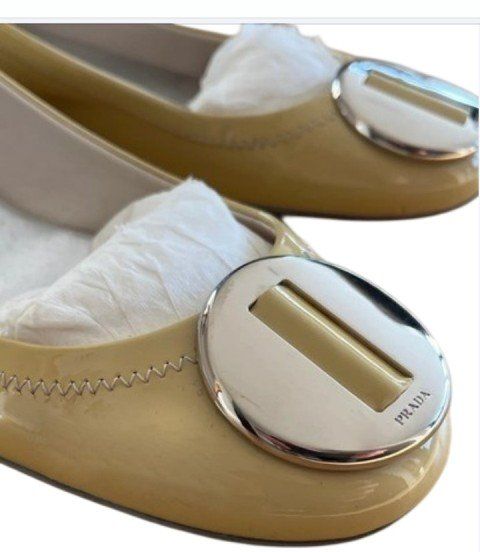 Prada Scarpe da donna: 😊PRADA Ballerinas beige Gr. 38,5  NP 850.00 – Usato da Stehrenberg venduto da AB-C 1