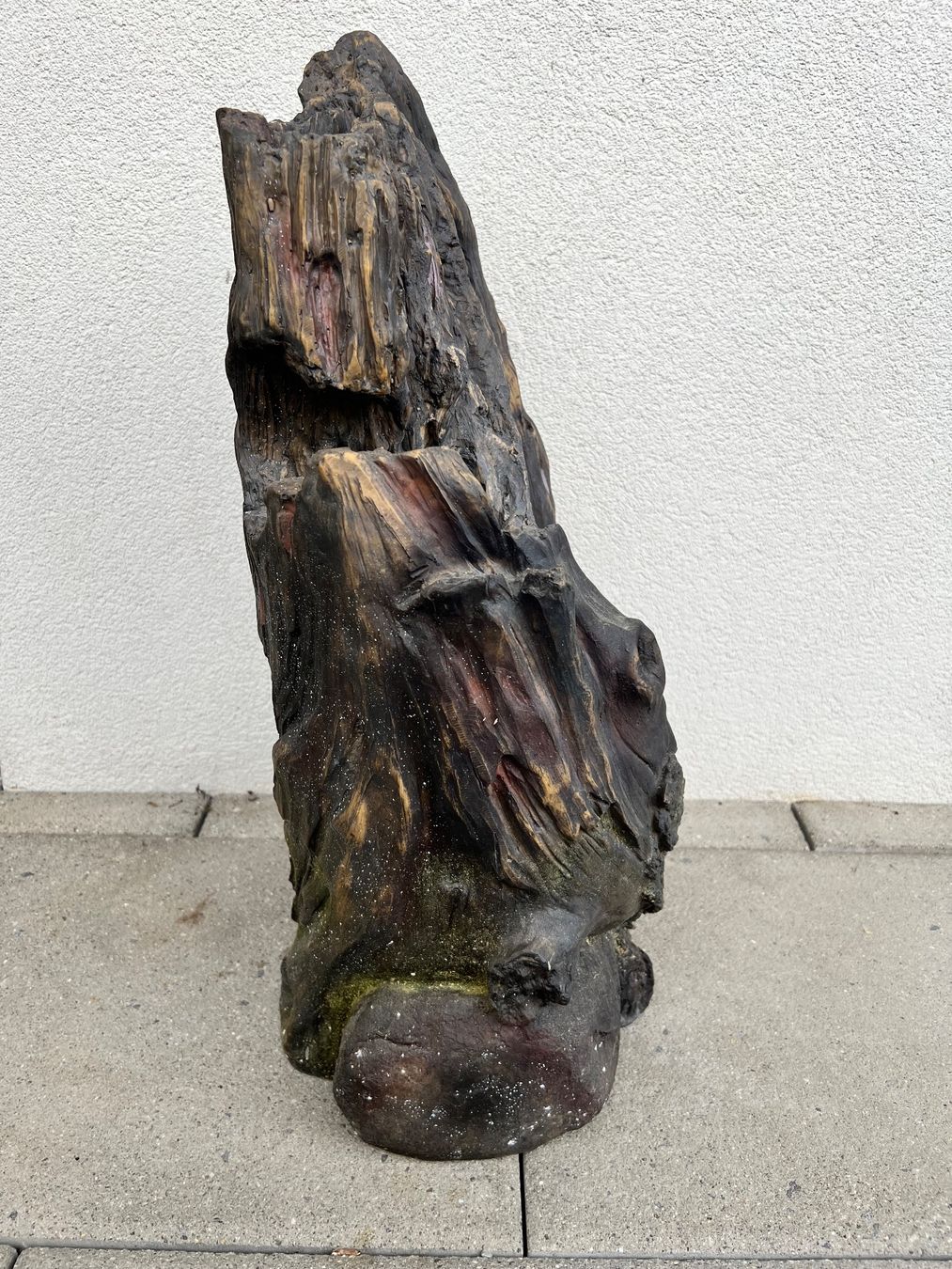 Stagni & Fontane ornamentali: Zimmerbrunnen in Holzstamm Optik – Usato da Kriens venduto da scubydo 2