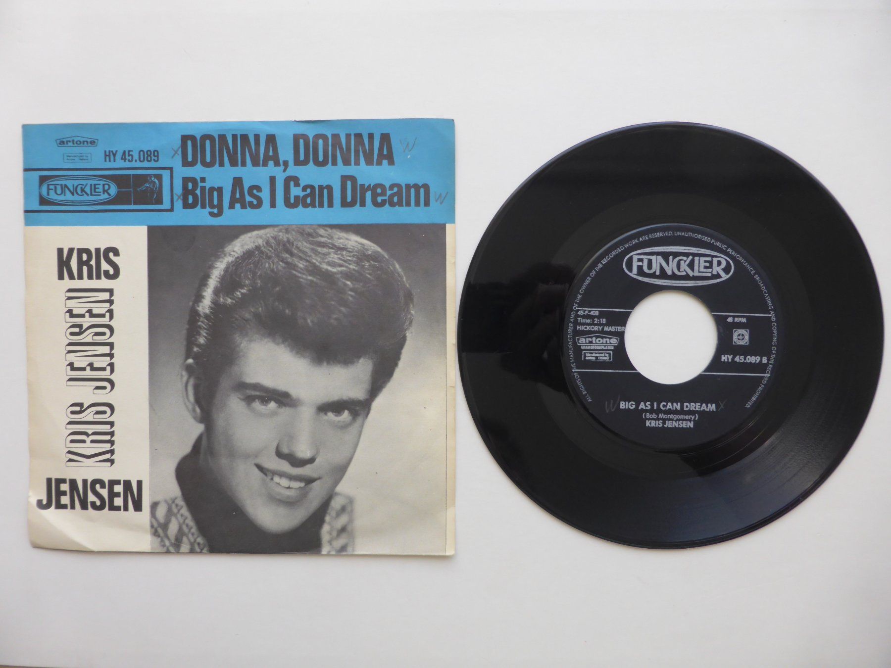 Dischi in vinile: VINYL SINGLE  KRIS JENSEN – Usato da Küssnacht am Rigi venduto da Mondkinder 1