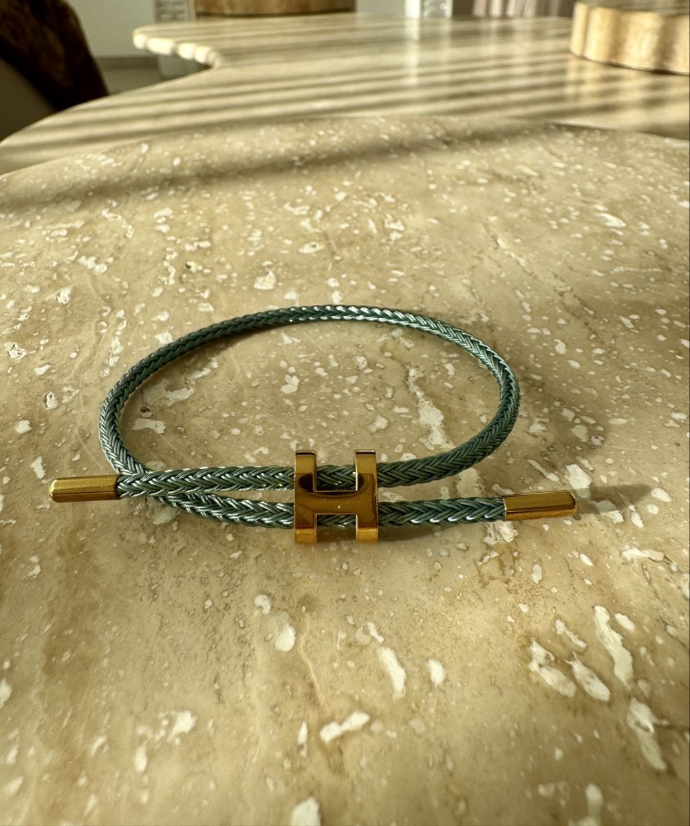 Bracciali & Braccialetti: Drahtseil Armband mit H – Nuovo e nell'imballaggio originale da Oberhasli venduto da Duabelle_official 3