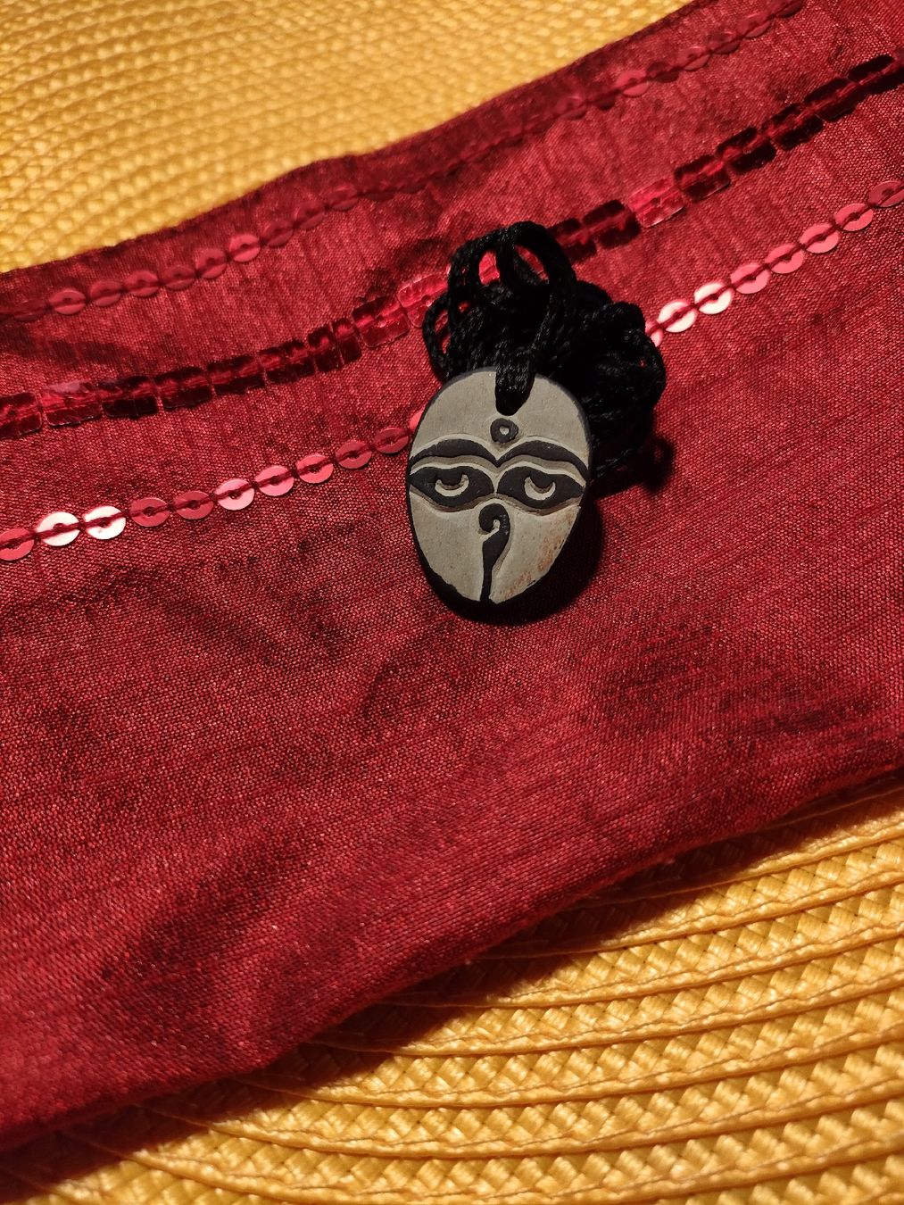 Catenine: Om Buddha Halskette – Nuovo e nell'imballaggio originale da Triesenberg venduto da feinerli 1