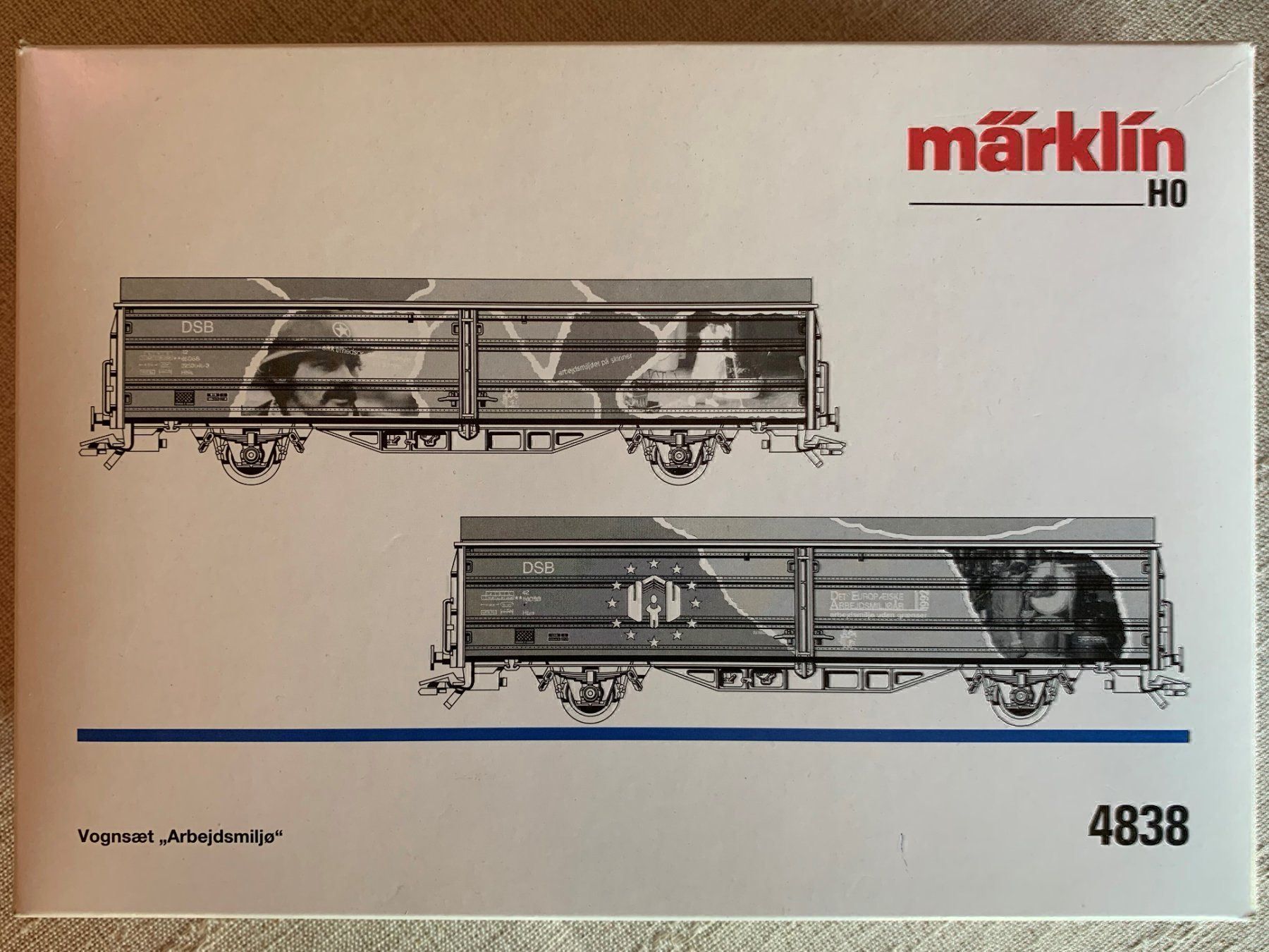 Märklin Modelleisenbahnen: Märklin H0 4838 DSB Güterwagenset – Gebraucht aus Volketswil von zwitsch33 1