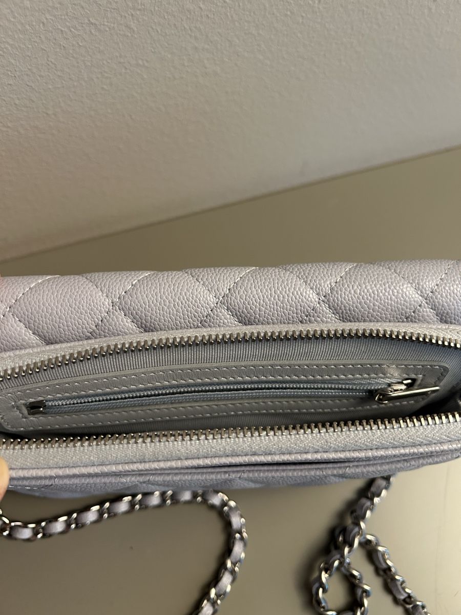 Chanel Borse da donna: Chanel O-Porte Tel A Chaine, hellblau – Nuovo e nell'imballaggio originale da Zürich venduto da tina_lea 6