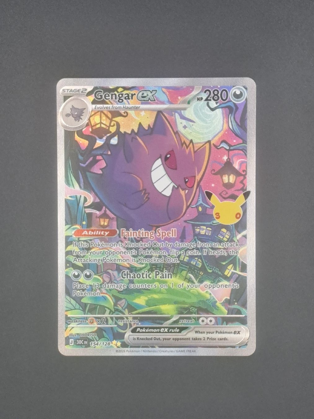 Pokémon Carte collezionabili: Gengar ex 30th Celebrations  – Nuovo (secondo la descrizione) da Attinghausen venduto da UltimateNerd