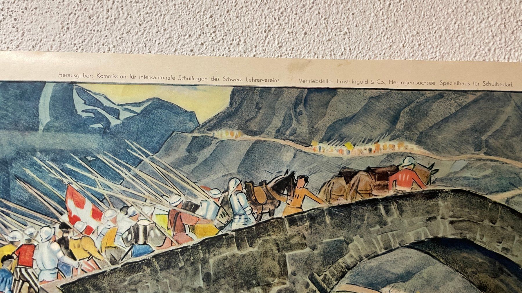 Posters & Illustrations: Schulwandbild 5 Söldnerzug – D'occasion à Glattfelden par cybermaxx 2