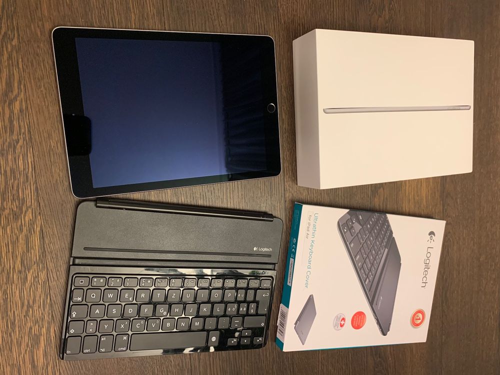 iPad Air 2. 128GB WiFi mit Logitech Keyboard Kaufen auf Ricardo