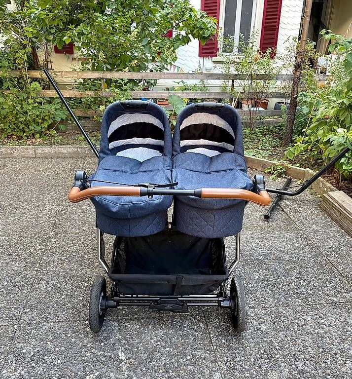 Hartan Carrozzine: Hartan Select Two Zwillingskinderwagen – Usato da Bern venduto da Kopit 2