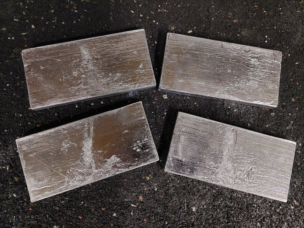 Piatti di portata: Bleiplatten Blei 4 Stk. – Usato da Dürrenäsch venduto da mogbo18