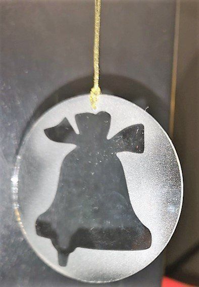 Tutte le decorazioni: Christbaumanhänger Glasbild Glocke – Nuovo (secondo la descrizione) da Lutzenberg venduto da Pinschi01