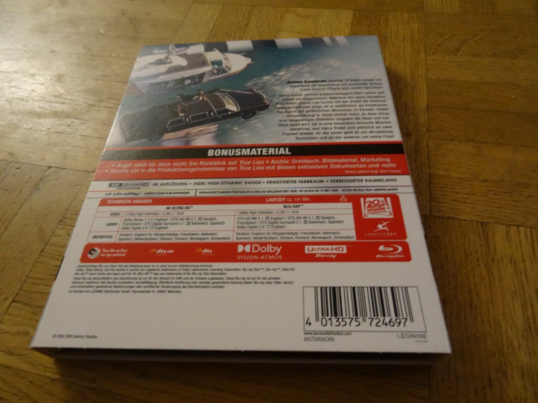 Alle DVDs: True Lies 4K UHD ULTRA HD  Blu-ray – Gebraucht aus Olten von Disc-Verkauf 1