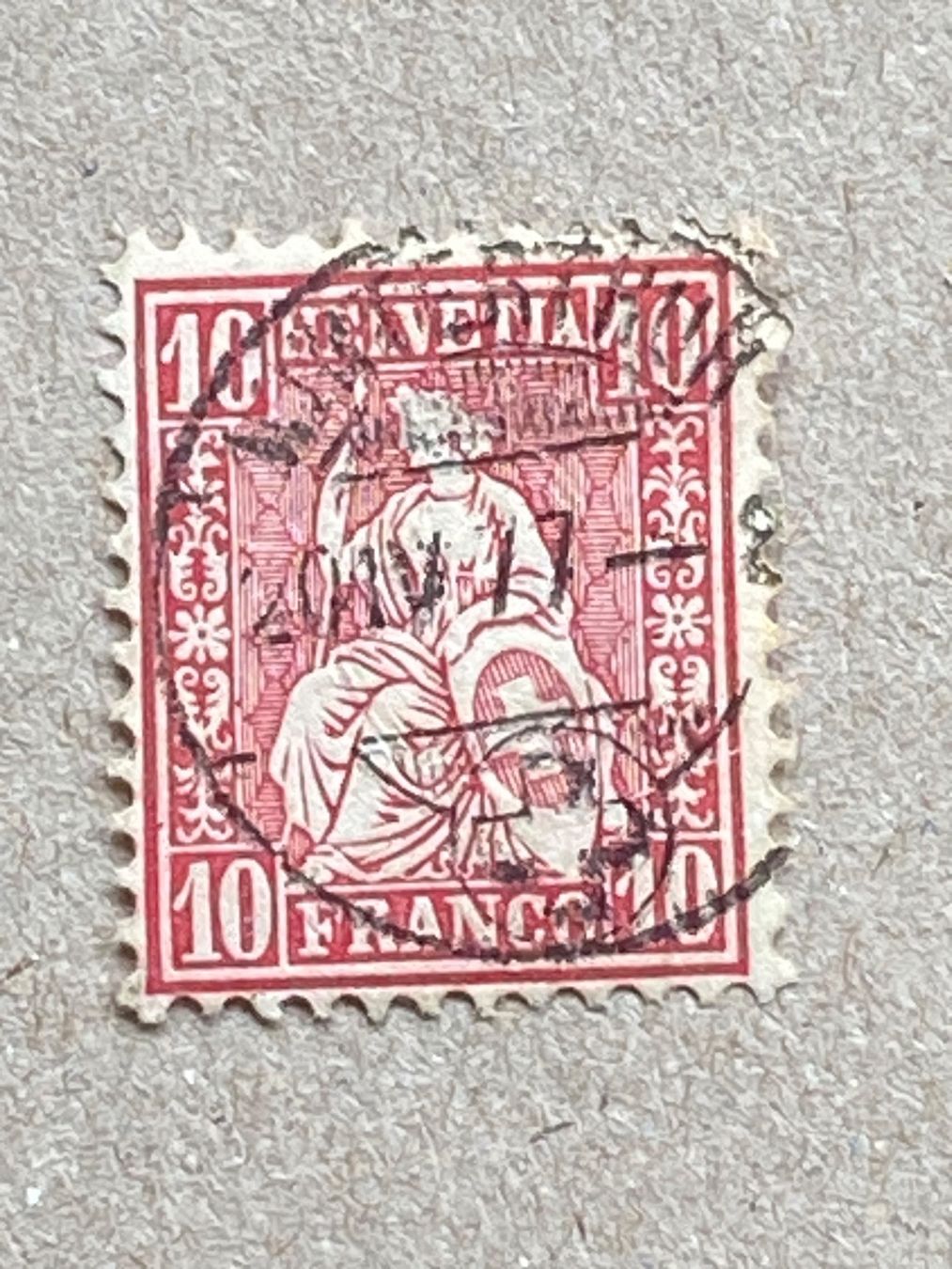 Alle Briefmarken: 38, Winterthur – Gebraucht aus Aarau von hilde47