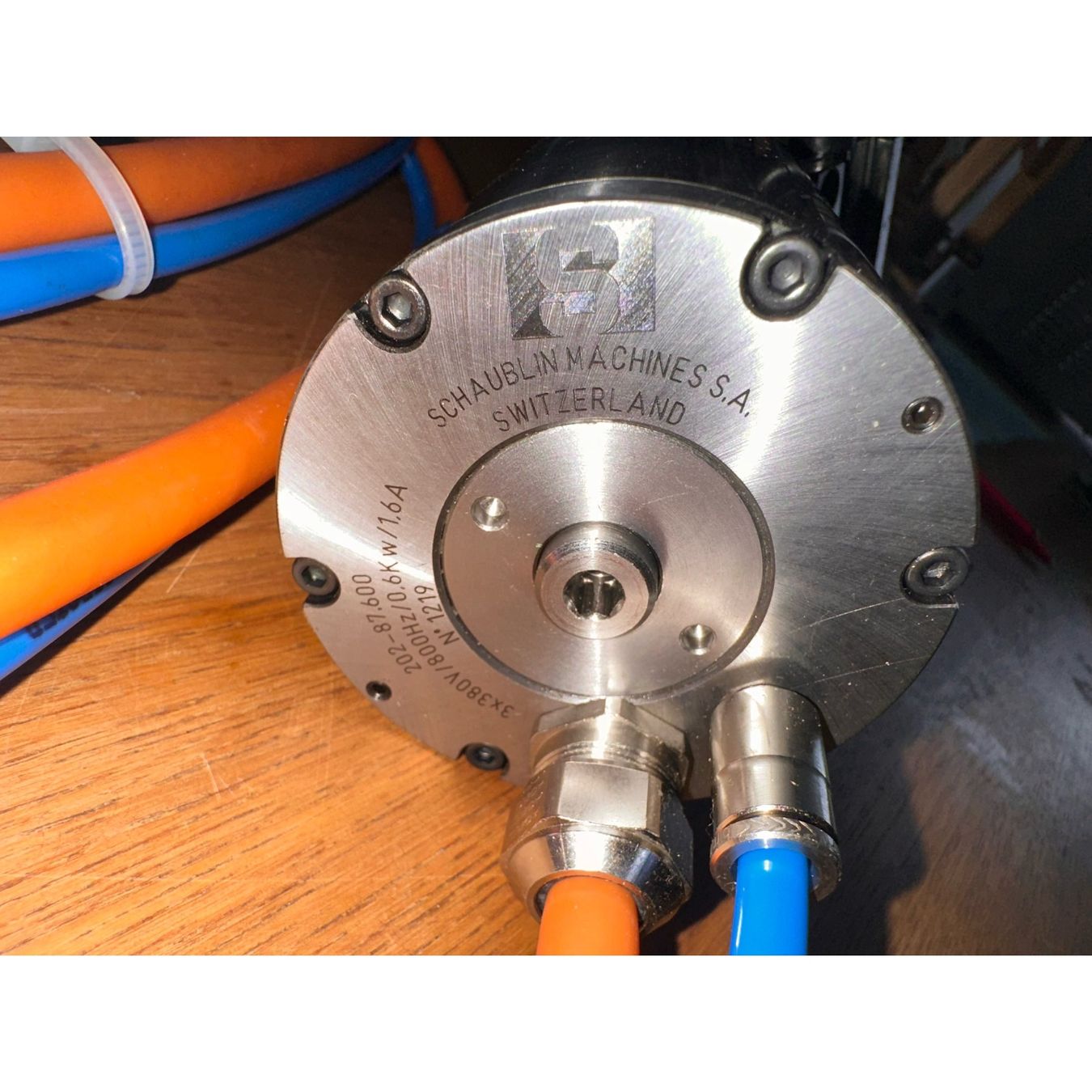 Schaublin Altro per industria metallurgica: Hochfrequenz-Spindel Schaublin B-8 – Nuovo (secondo la descrizione) da Niederönz venduto da Minusch2 4
