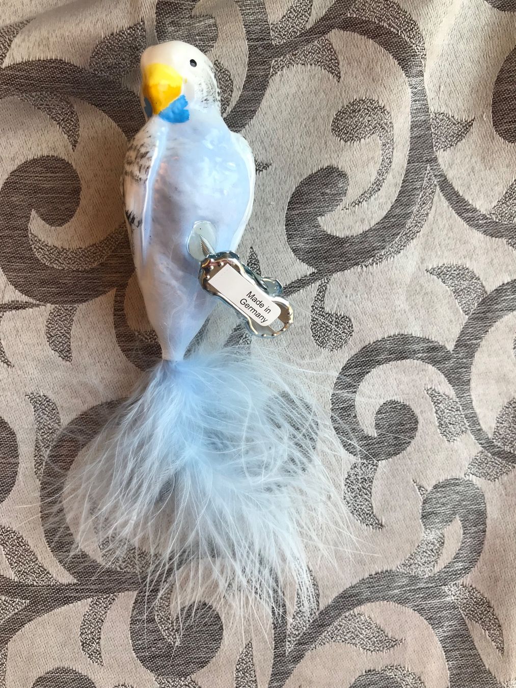 Tutte le decorazioni: hellblauer Wellensittich Vogel Papagei – Nuovo e nell'imballaggio originale da Alpnach Dorf venduto da marvo 1