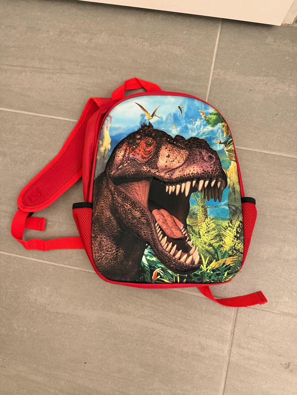 Kindertaschen: Kinder Rucksack Dinosaurier – Gebraucht aus Pfäffikon SZ von Syndrome379