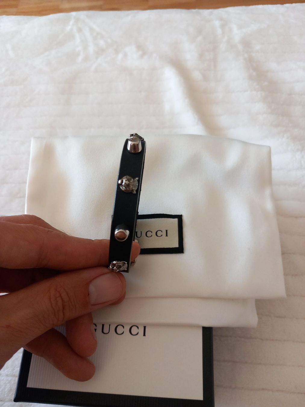 Gucci Bracciali & Braccialetti: Gucci bracelet cuir – Usato da Le Grand-Saconnex venduto da Rgt87 5